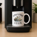 Mug La pêche à la mouche c'est la vie
