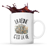 Mug La résine c'est la vie