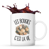 Mug Les bougies c'est la vie
