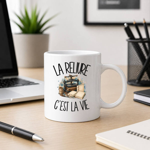 Mug La reliure c'est la vie