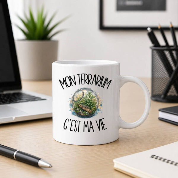 Mug Mon terrarium c'est ma vie