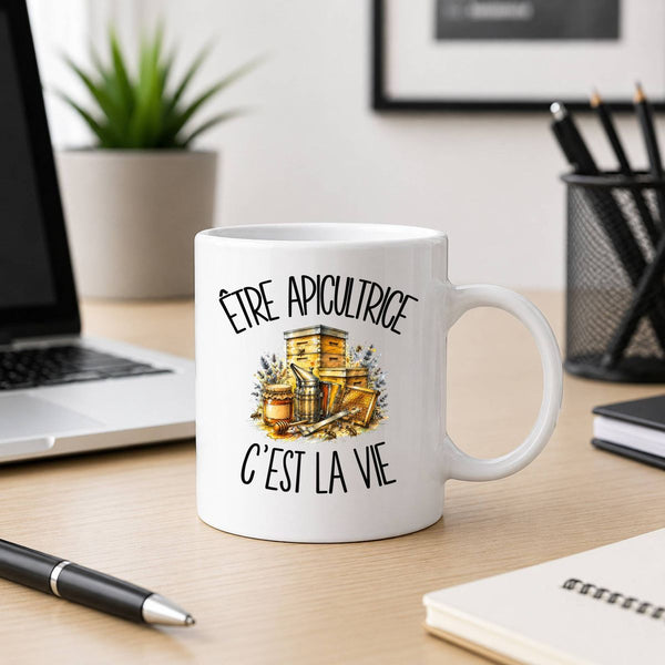 Mug Être apicultrice c'est la vie