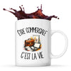 Mug Être commerciale c'est la vie