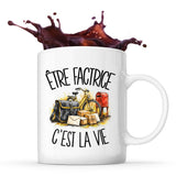 Mug Être factrice c'est la vie