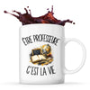 Mug Être professeure c'est la vie