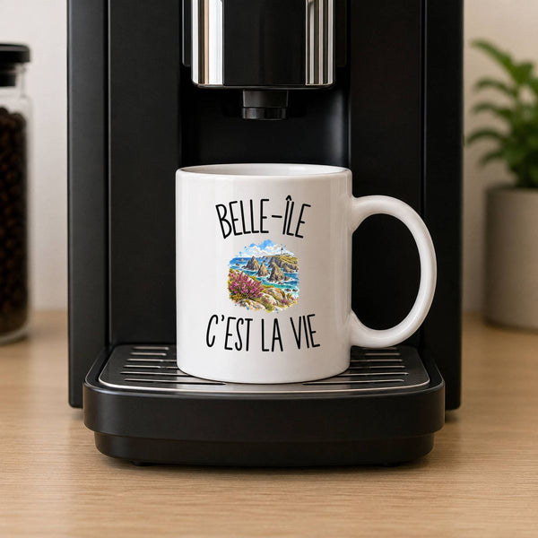 Mug Belle-Île c’est la vie
