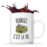 Mug Bourges c’est la vie