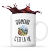 Mug Chamonix c’est la vie