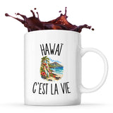 Mug Hawaï c’est la vie