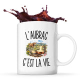 Mug L’Aubrac c’est la vie