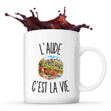 Mug L’Aude c’est la vie