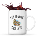 Mug L’Ille-et-Vilaine c’est la vie