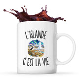 Mug L’Islande c’est la vie