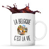 Mug La Belgique c’est la vie