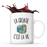Mug La Croatie c’est la vie