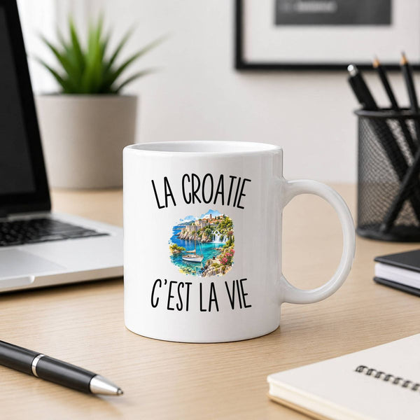 Mug La Croatie c’est la vie
