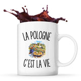 Mug La Pologne c’est la vie
