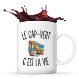 Mug Le Cap-Vert c’est la vie