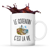 Mug Le Cotentin c’est la vie