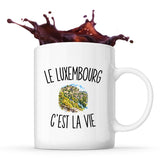 Mug Le Luxembourg c’est la vie