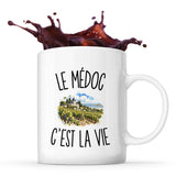 Mug Le Médoc c’est la vie