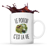 Mug Le Poitou c’est la vie