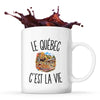 Mug Le Québec c’est la vie