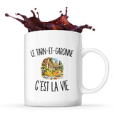 Mug Le Tarn-et-Garonne c’est la vie