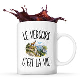 Mug Le Vercors c’est la vie