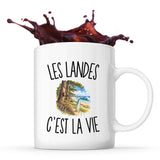 Mug Les Landes c’est la vie