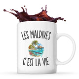 Mug Les Maldives c’est la vie