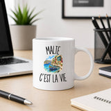 Mug Malte c’est la vie