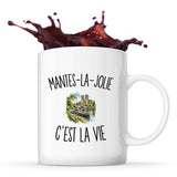 Mug Mantes-la-Jolie c’est la vie