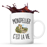 Mug Montpellier c’est la vie