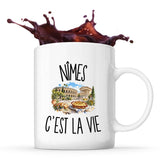Mug Nîmes c’est la vie