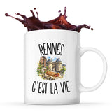 Mug Rennes c’est la vie