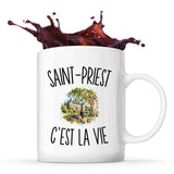 Mug Saint-Priest c’est la vie