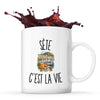 Mug Sète c’est la vie