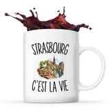Mug Strasbourg c’est la vie