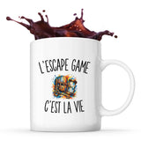 Mug L’Escape Game c’est la vie