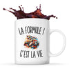 Mug La Formule 1 c’est la vie