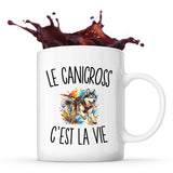 Mug Le Canicross c’est la vie