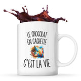 Mug Le Chocolat en Cachette c’est la vie
