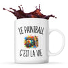 Mug Le Paintball c’est la vie