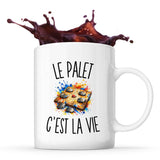 Mug Le Palet c’est la vie