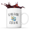 Mug Le Vol À Voile c’est la vie