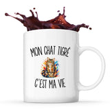 Mug Mon Chat Tigré c’est ma vie