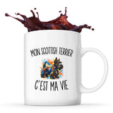 Mug Mon Scottish Terrier c’est ma vie
