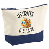 Pochette Grand Format Les girafes c'est la vie