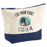 Pochette Grand Format Être manip radio c'est la vie